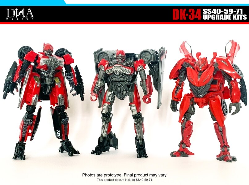 DNA Design DK 34 Studio Series Shatter, Shatter, Dino Upgrade Kit Image  (7 of 7)